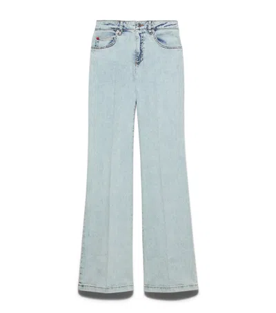 Max & Co . Flared Jeans In Blue