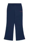 Max & Co Bootcut Trousers In Blue