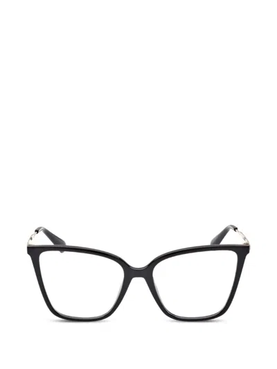 Max & Co Geometric-frame Glasses In Black