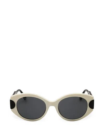 Max & Co Geometric-frame Sunglasses In Neutrals