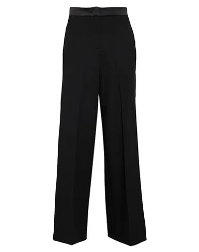 Max & Co . Gigante Woman Pants Black Size 10 Polyester, Viscose, Elastane In Black