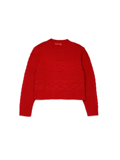 Max & Co . Girls' Trendy Knit Shirt In Multicolour