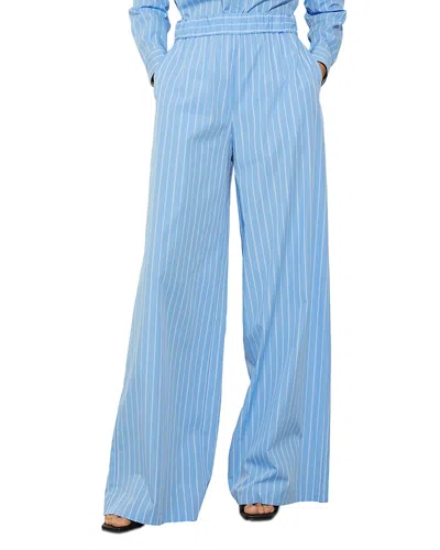 Max & Co . Gitane Wide Leg Pants In Light Blue