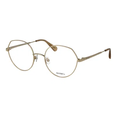 Max & Co Gold Metal Glasses (frames)