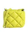 Max & Co Handbags In Acid Green