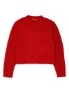 Max & Co Pullover Mit Herzstickerei In Rot