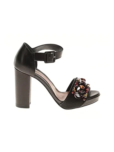 Pre-owned Max & Co Heels In Black