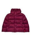 Max & Co Hooded Padded Jacket In Pink