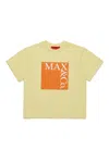 Max & Co Icon T-shirt In Yellow