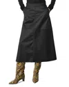 Max & Co . Incroci Skirt In Black