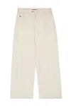 Max & Co Jeans Flare Con Dettagli A Taglio Vivo In Neutral