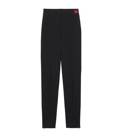 Max & Co . Jersey Tailored Trousers In Black