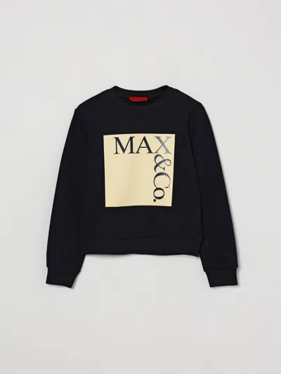 Max & Co. Kid Sweater Kids Color Sky In Black