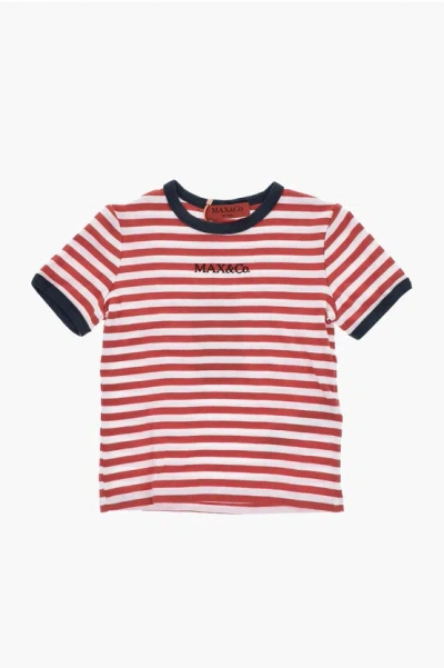 Max & Co. Kid Bicolour Striped Crewneck Sweater