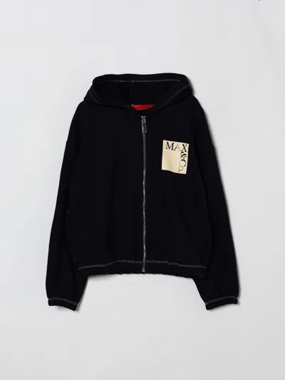 Max & Co. Kid Coat Kids Max&co. Kid In Black