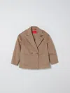 Max & Co. Kid Coat  Kids Color Camel In Brown