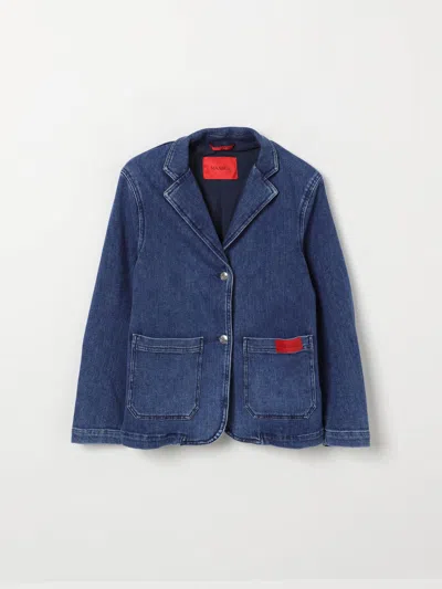Max & Co. Kid Jacket  Kids Color Denim In Blue