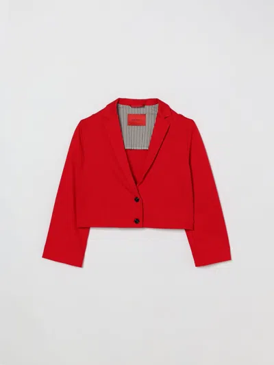 Max & Co. Kid ジャケット  ボーイ カラー レッド In Red