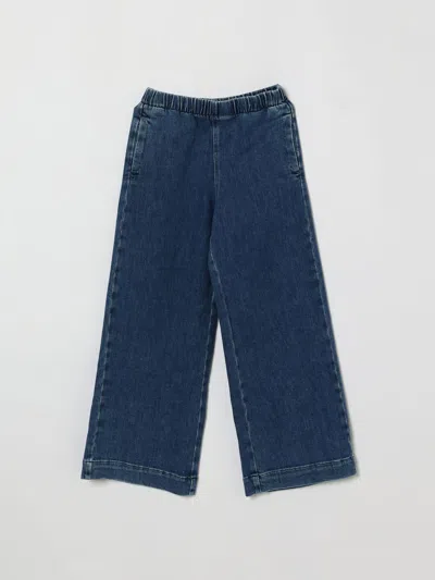 Max & Co. Kid Pants Kids Color Denim In Blue