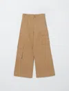 Max & Co. Kid Pants  Kids Color Leather In Brown