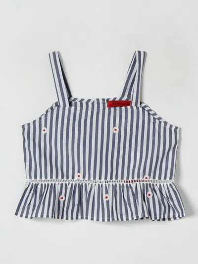 Max & Co. Kid Shirt  Kids Color Blue