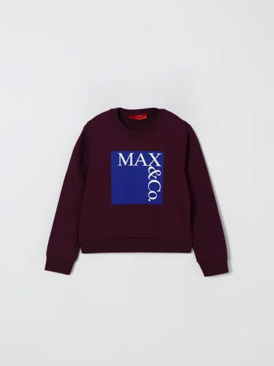 Max & Co. Kid Sweater  Kids Color Burgundy In Black