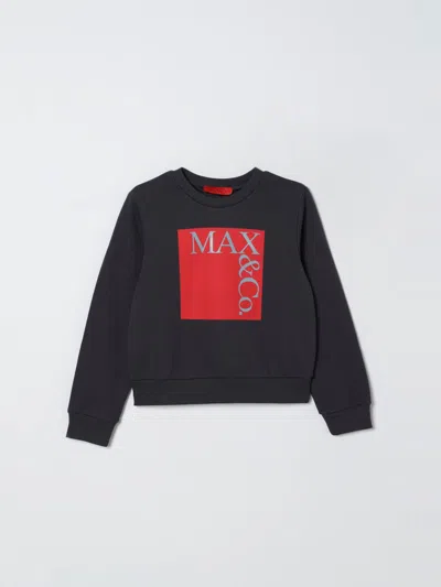 Max & Co. Kid Sweater  Kids Color Charcoal In Black