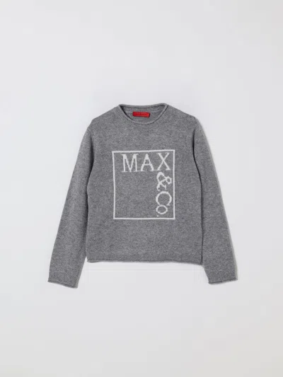 Max & Co. Kid Sweater  Kids Color Charcoal In Gray