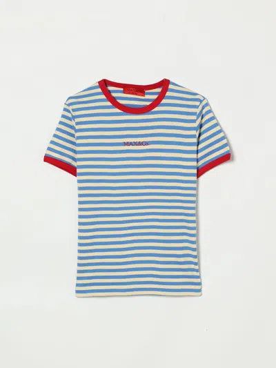 Max & Co. Kid T-shirt  Kids Color Multicolor In Blue