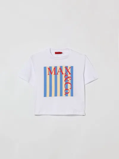 Max & Co. Kid T-shirt Kids Max&co. Kid In White