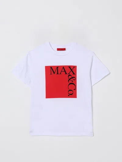 MAX & CO. KID T-SHIRT MAX & CO. KID KIDS COLOR WHITE,433067001