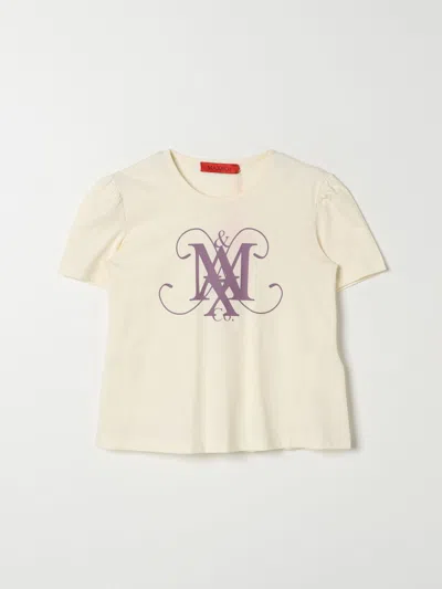 Max & Co. Kid T-shirt  Kids Color Yellow Cream