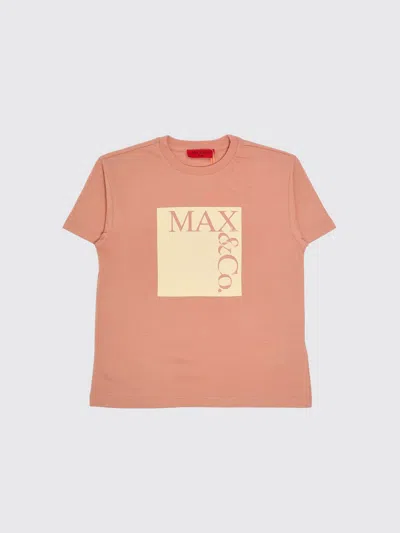 Max & Co. Kid Max&co. Kid Printed Cotton T-shirt In Multi