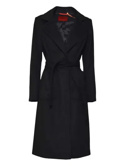 Max & Co Max&co. Kids Heavy Coat In Black