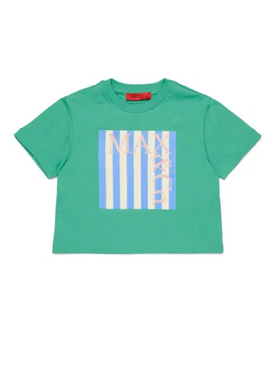 Max & Co . Kids' Mini T-shirt In Green