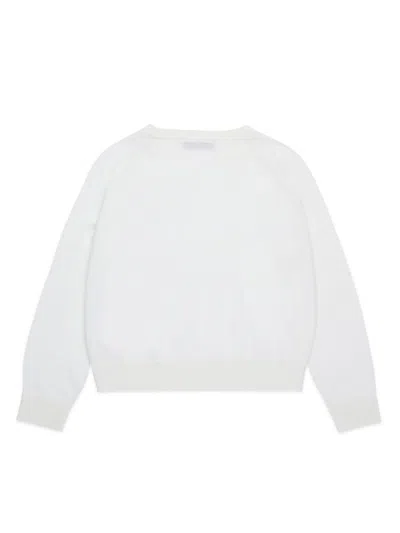 Max & Co Max&co. Kids Printed Sweatshirt In White