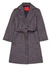 Max & Co Abrigo Midi - Rojo Oscuro In Blue