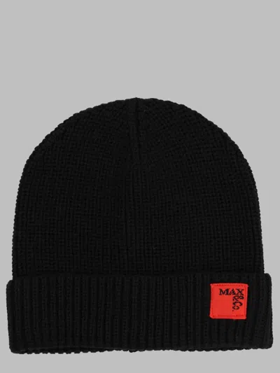 Max & Co . Kids Wool-acrylic Hat In Black
