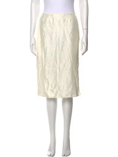 Pre-owned Max & Co Knee-length Skirt In Neutral