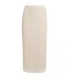 Max & Co Lace Midi Skirt In White