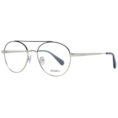 Max & Co Ladies' Spectacle Frame Max&co Mo5005 51032 Gbby2 In Metallic