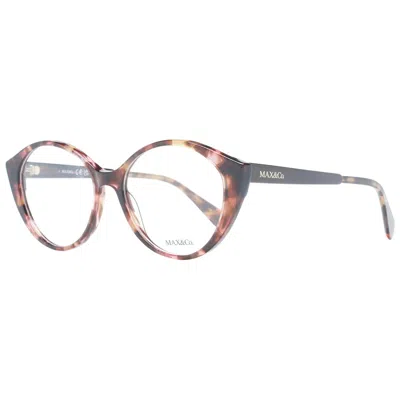 Max & Co Ladies' Spectacle Frame Max&co Mo5032 53055 Gbby2 In Brown