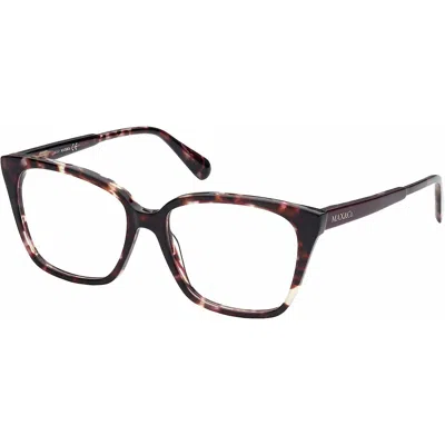 Max & Co Ladies' Spectacle Frame Max&co Mo5033 Gbby2 In Black