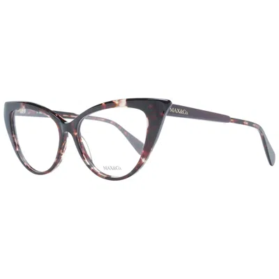 Max & Co Ladies' Spectacle Frame Max&co Mo5046 56056 Gbby2 In Black