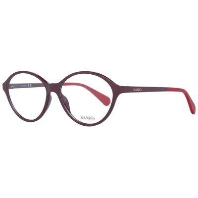 Max & Co Ladies' Spectacle Frame Max&co Mo5055 54069 Gbby2 In White