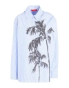 Max & Co . Lambert Woman Shirt Light Blue Size 8 Cotton In Blue