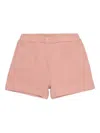 Max & Co Logo Appliqué Shorts In Pink