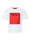 Max & Co Logo-detail Short-sleeve T-shirt In White