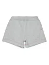Max & Co Logo Elasticated Shorts In Gray