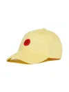 Max & Co Logo Patch Cap In Yellow